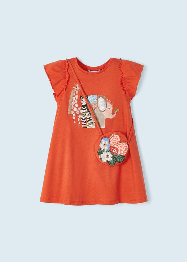 Mayoral Girls Sundress With Matching Bag 3947