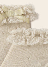 Mayoral Baby Girls Bow socks newborn 9593