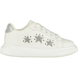 A*Dee Chunky Star Trainers - Bright White - 1001
