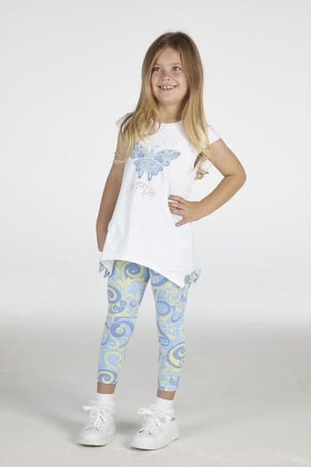 A*Dee Jolie Swirl Print Leggings Set - S223517