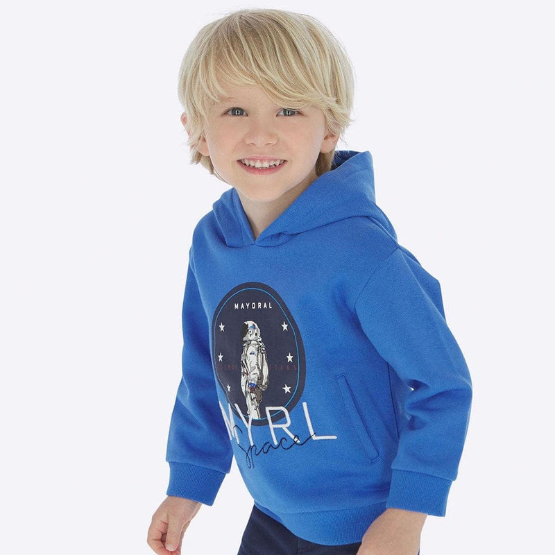 Mayoral Boys Royal Blue Hoodie 820 Bella Sienna