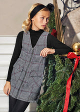 Mayoral Checked Pinafore set for older girl 7948