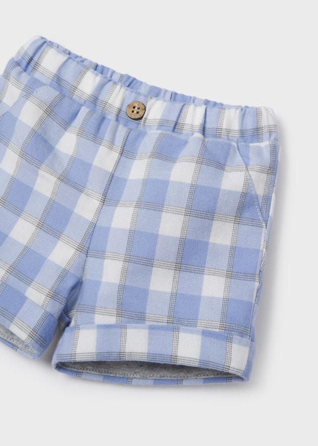 Mayoral Checkered shorts and jumper set newborn 2228