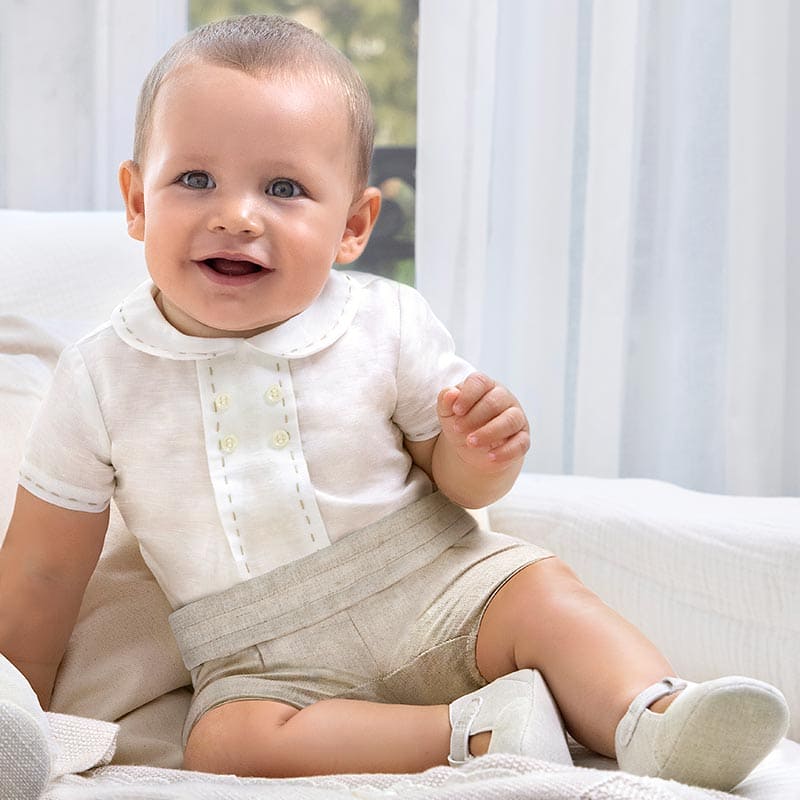 Baby boy store white dress