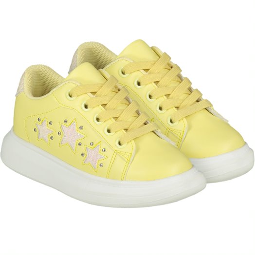 A*Dee Chunky Star Trainers - Lemon Cake - 2001