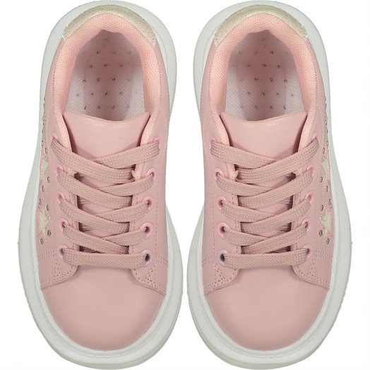 A*Dee Chunky Star Trainers - Pink Rose - 4025