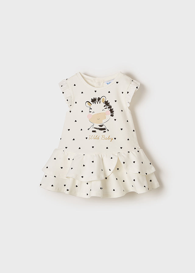 Mayoral Wild Baby Cream Dress - 1922 - Summer