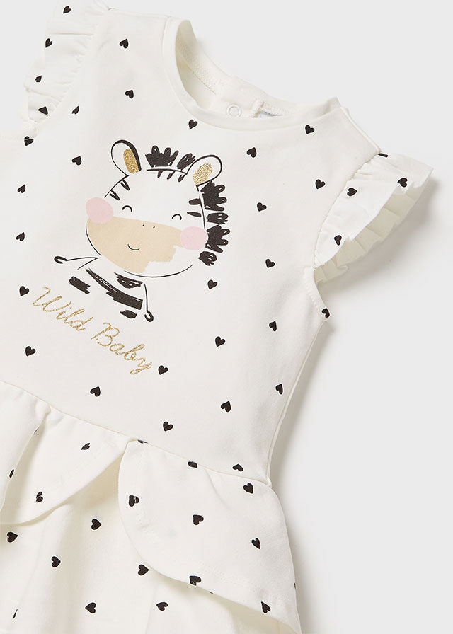 Mayoral Wild Baby Cream Dress - 1922 - Summer