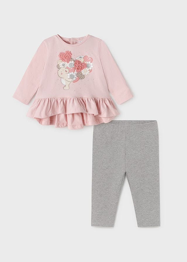 Mayoral ECOFRIENDS leggings and top set for baby girl