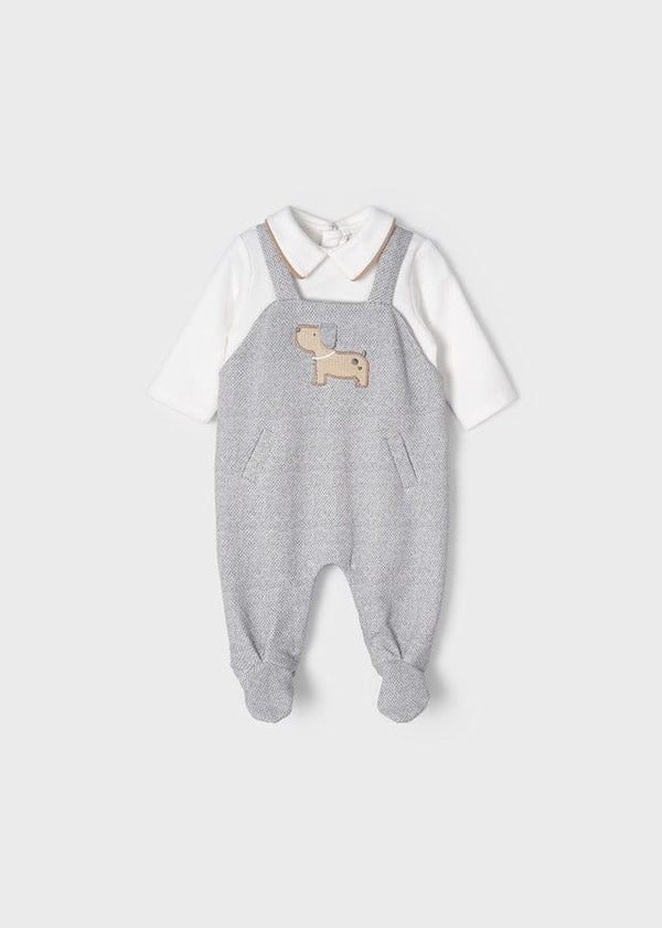 Mayoral ECOFRIENDS patterned romper newborn 2619
