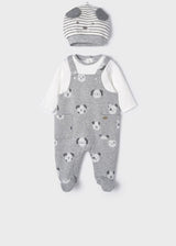 Mayoral *ECOFRIENDS romper and hat set newborn