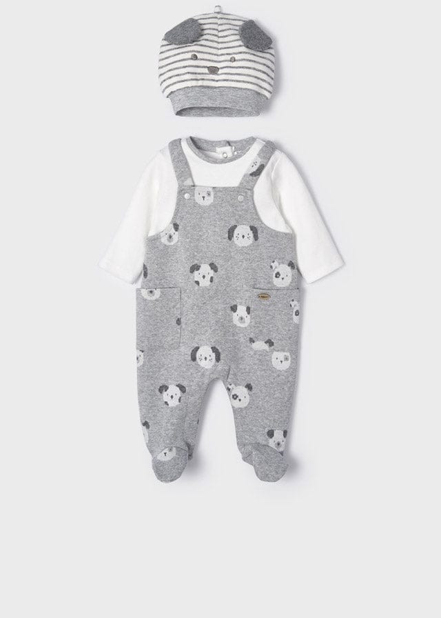 Mayoral *ECOFRIENDS romper and hat set newborn