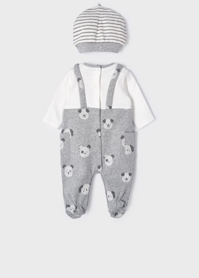 Mayoral *ECOFRIENDS romper and hat set newborn