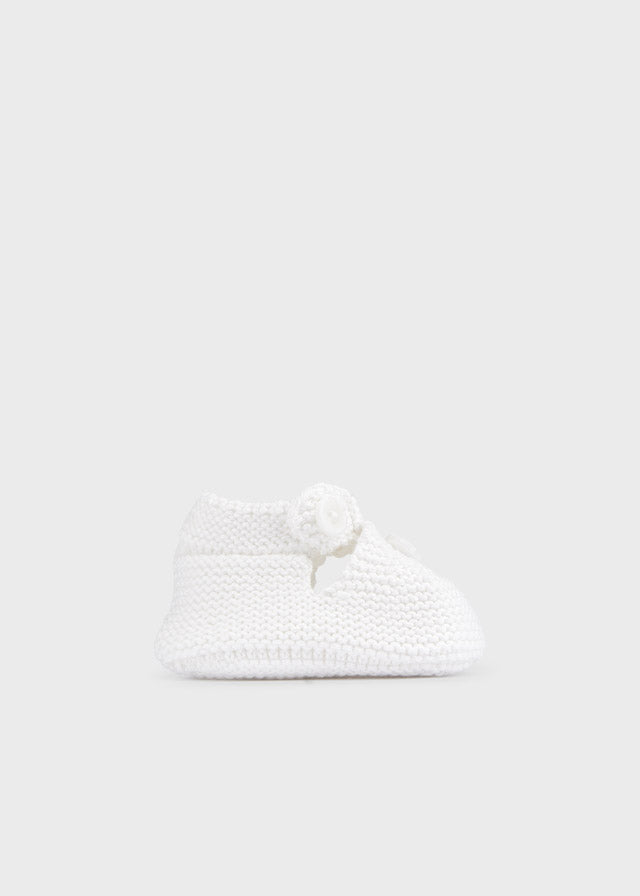 Mayoral ECOFRIENDS tricot booties newborn/reborn unisex -9505