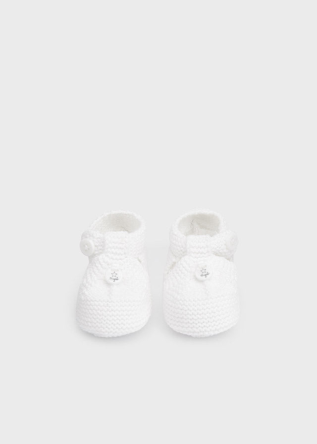 Mayoral ECOFRIENDS tricot booties newborn/reborn unisex -9505