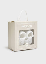 Mayoral ECOFRIENDS tricot booties newborn/reborn unisex -9505