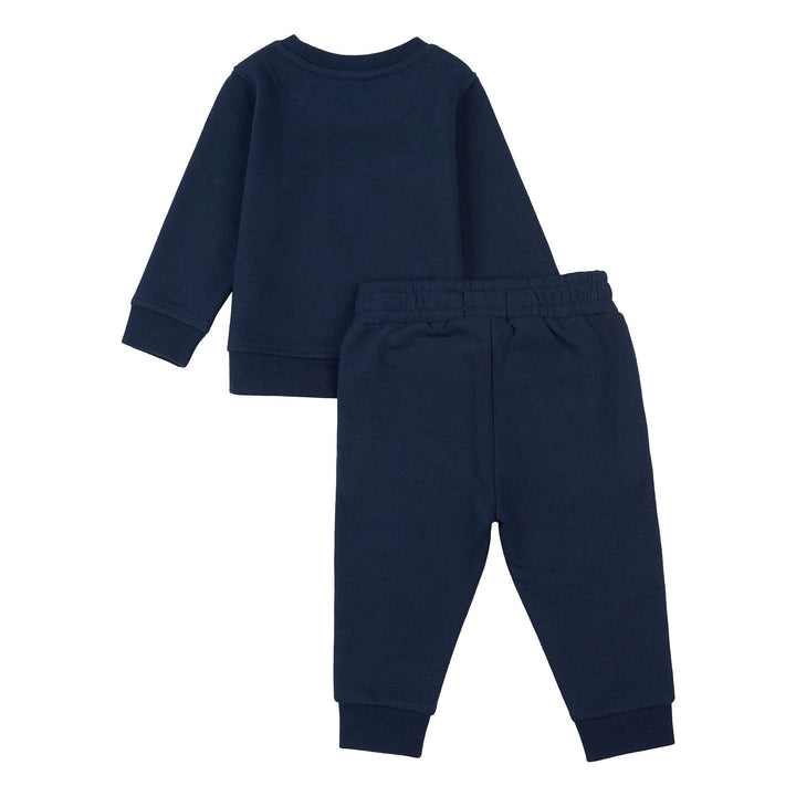Lyle & Scott Navy Blue Jumper & Jogging Bottoms Set - LSC1114