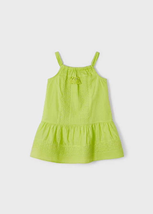 Mayoral Girls Embroidered Sundress  3938