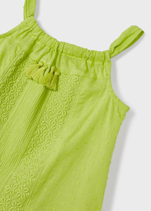 Mayoral Girls Embroidered Sundress  3938