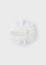 Mayoral Off White Headband and hairclip set newborn girl 9500