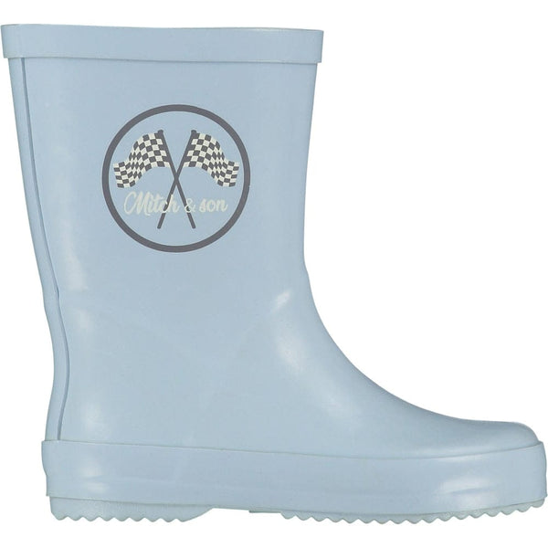 Mitch & Son Baby Blue Racing Champion Collection Wellies - MS22913 - Hunters
