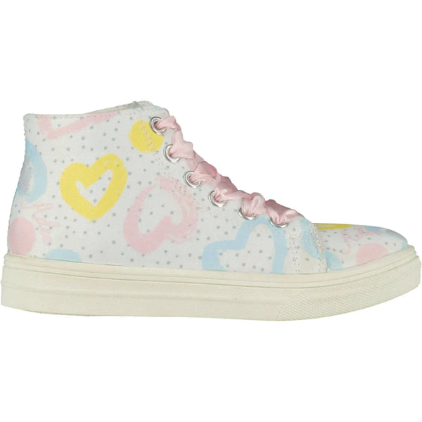 A Dee Tennis Club Jazzy Printed High Tops - S235102