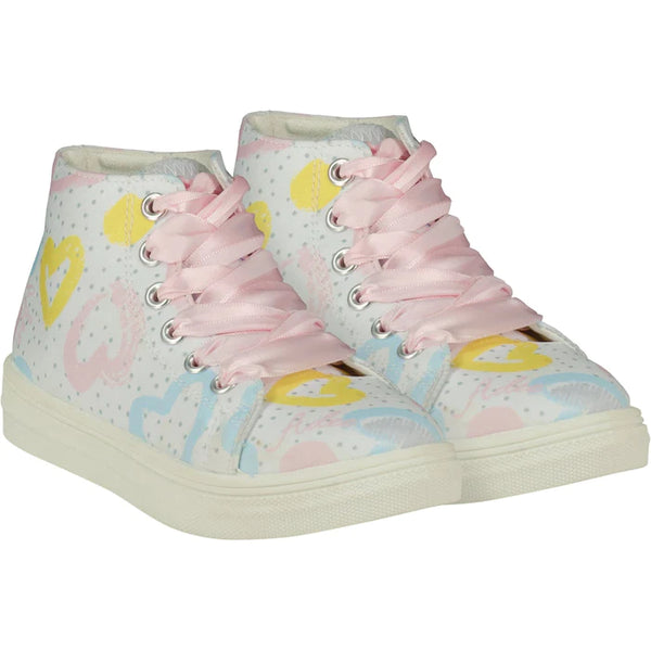 A Dee Tennis Club Jazzy Printed High Tops - S235102