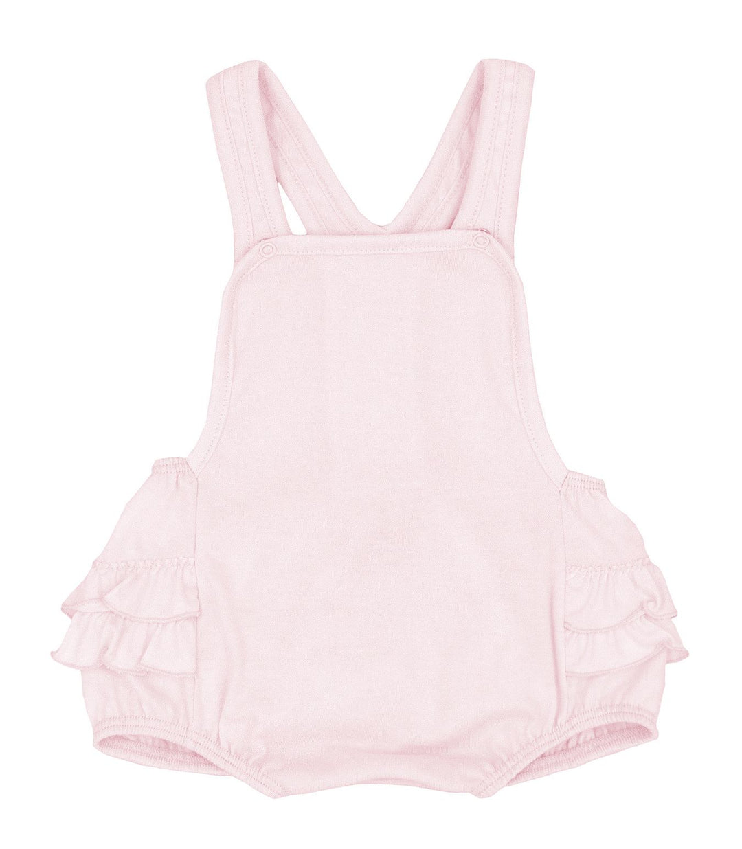 Rapife Girls Two Piece Dungaree Set With Frilly Bum 877