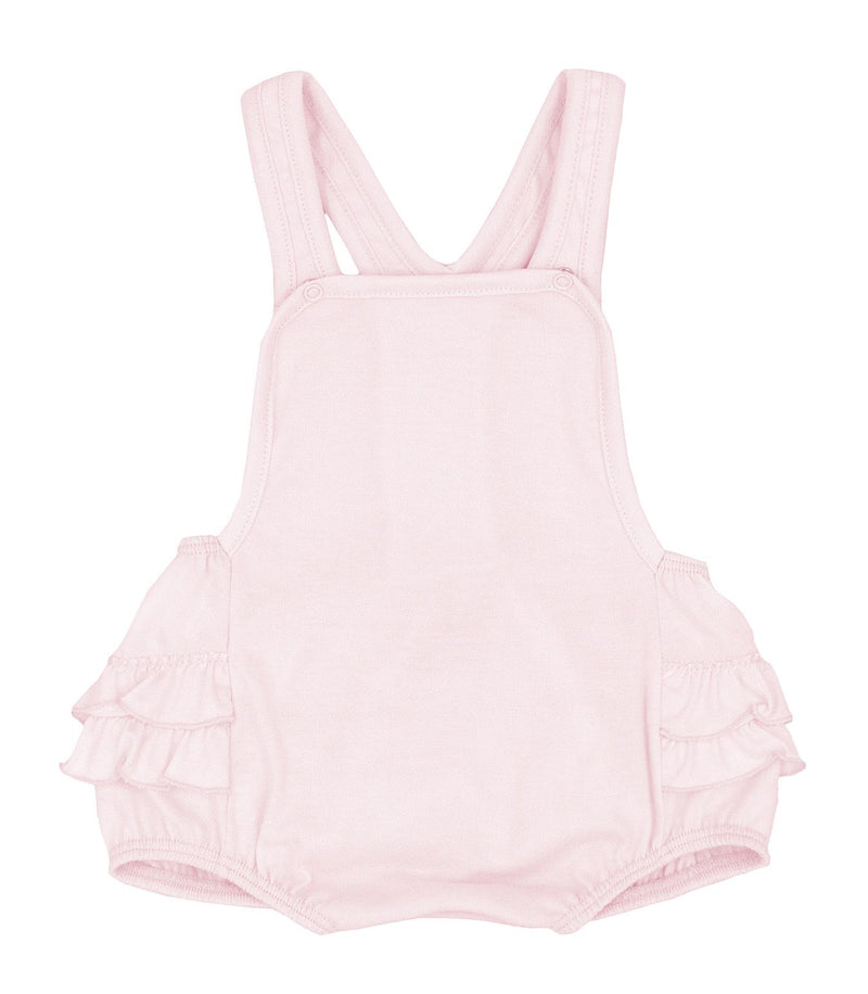 Rapife Girls Two Piece Dungaree Set With Frilly Bum 877