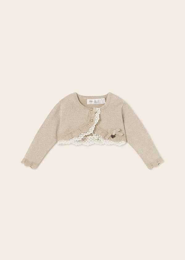 Mayoral Knit cardigan newborn baby girl - 1361 - 74 - Champagne