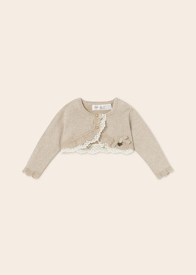 Mayoral Knit cardigan newborn baby girl - 1361 - 74 - Champagne