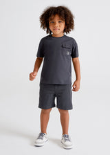 Mayoral Boys Navy Blue Shorts Set - 3652