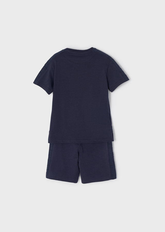 Mayoral Boys Navy Blue Shorts Set - 3652