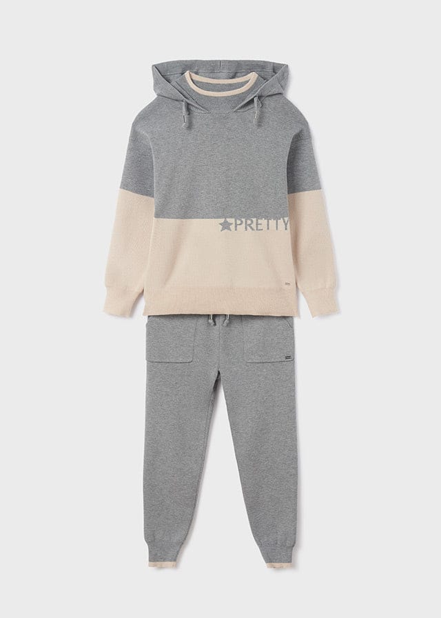 Mayoral Knitted tracksuit girl 7829