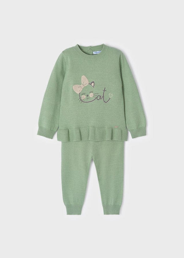 Mayoral Knitted trousers and top set baby 2543
