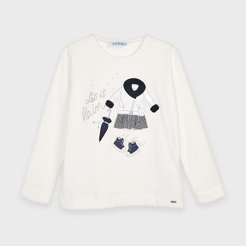 Mayoral Long Sleeved T-shirt Top - 4068