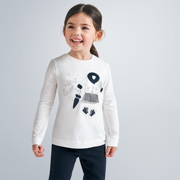 Mayoral Long Sleeved T-shirt Top - 4068