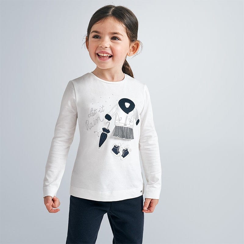 Mayoral Long Sleeved T-shirt Top - 4068