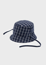 Mayoral Linen reversible hat baby boys