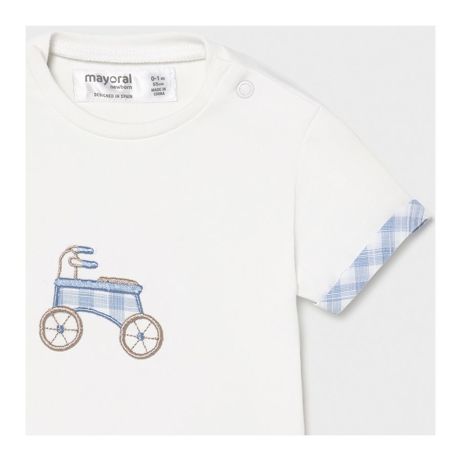 MAYORAL BABY BOYS BICYCLE SHORT SET 1205