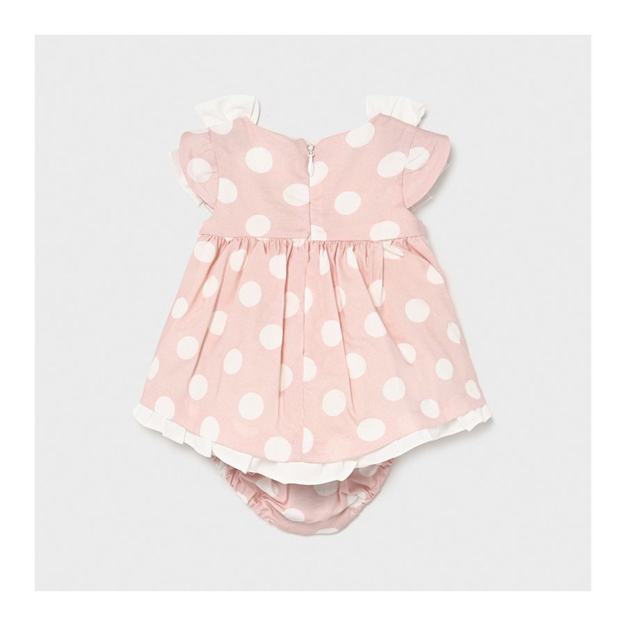 MAYORAL BABY GIRLS PINK POLKA DOT DRESS 1820 Bella Sienna