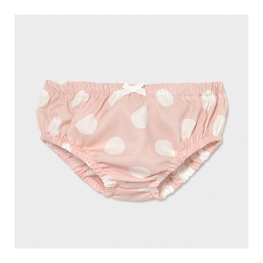 MAYORAL BABY GIRLS PINK POLKA DOT DRESS 1820