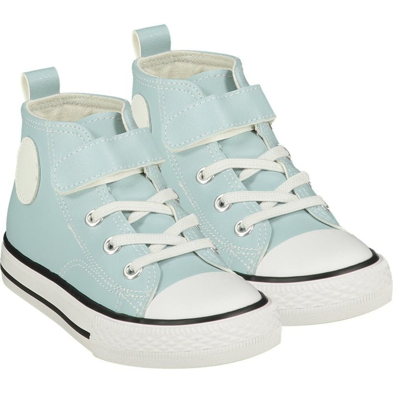 Mitch & Son Chuck High Top Trainer - Baby Blue -