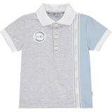 Mitch & Son Polo Sweat Short Set - Grey - 22124 - ALBY