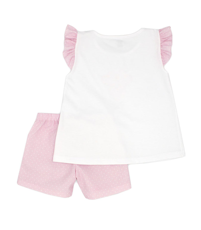 Rapife Girls Love Heart Shorts Set - 4251