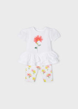 Mayoral Toddlers Two Piece Legging Set 1719 - Coral