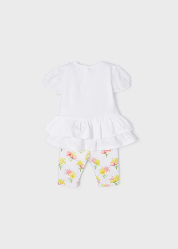 Mayoral Toddlers Two Piece Legging Set 1719 - Coral