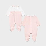 Mayoral Baby Babygrow Sleepsuit set for newborn girl