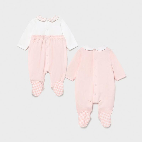 Mayoral Baby Babygrow Sleepsuit set for newborn girl