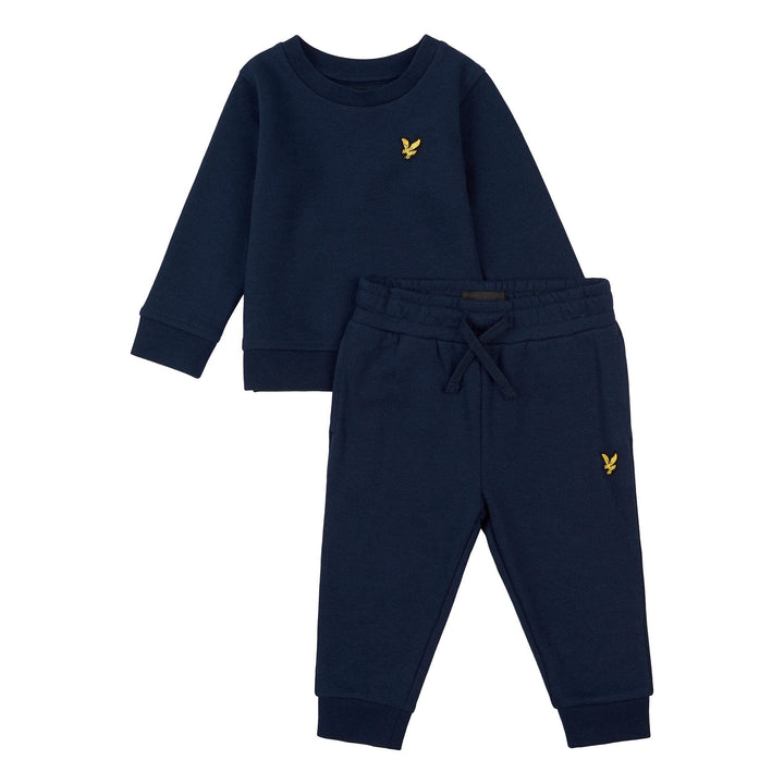 Lyle & Scott Navy Blue Jumper & Jogging Bottoms Set - LSC1114